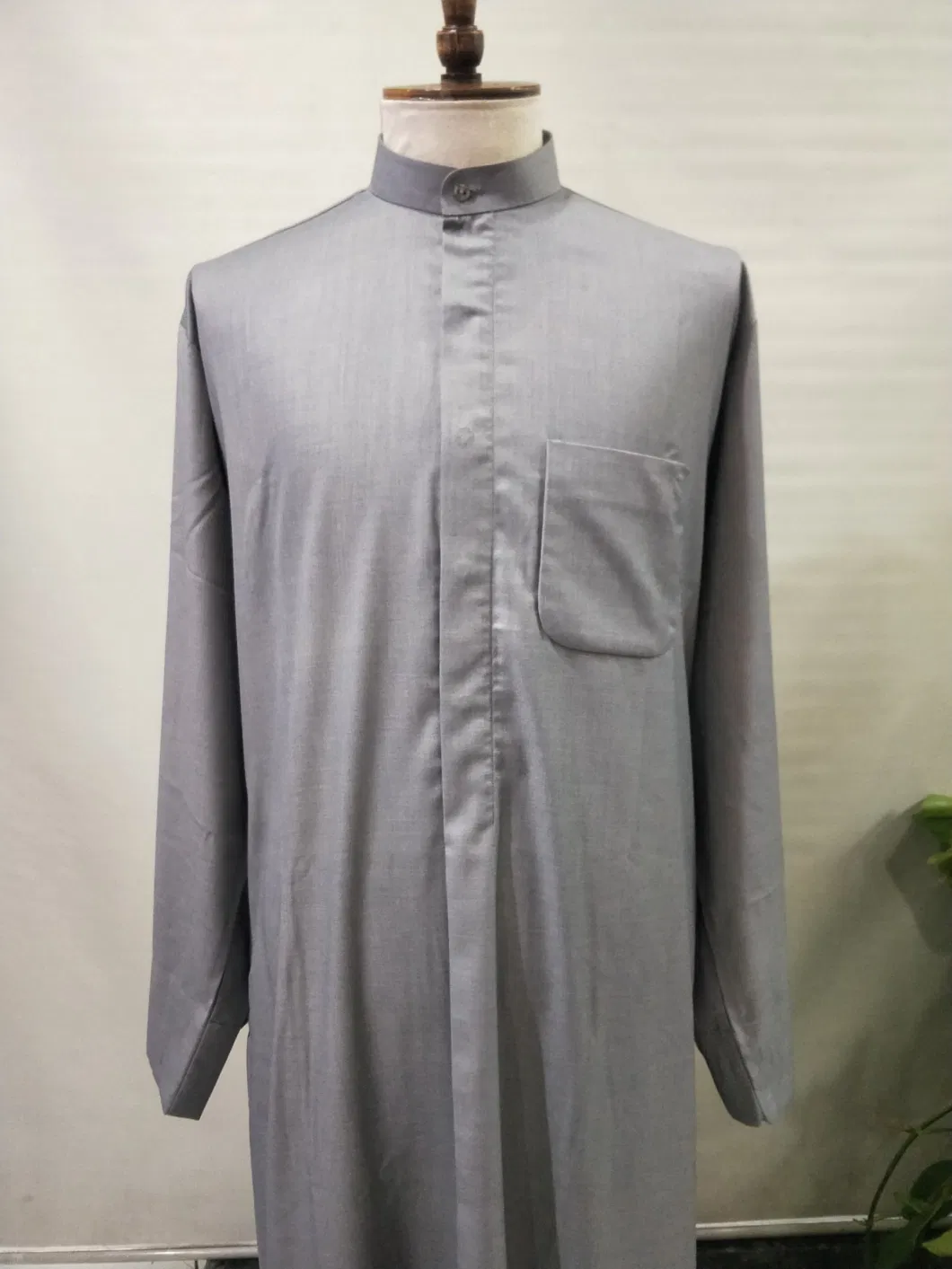 Men′s Arab Thobe Muslin Robe Morocco Thobe Wholesale Muslim Islamic Clothing